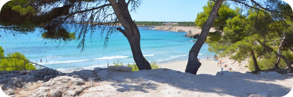 panorama de la plage de Sainte-Croix, Carry-le-Rouet