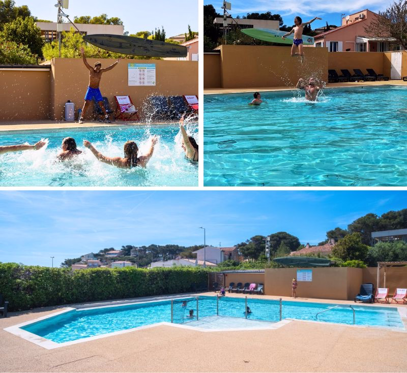 Our swimming pool area